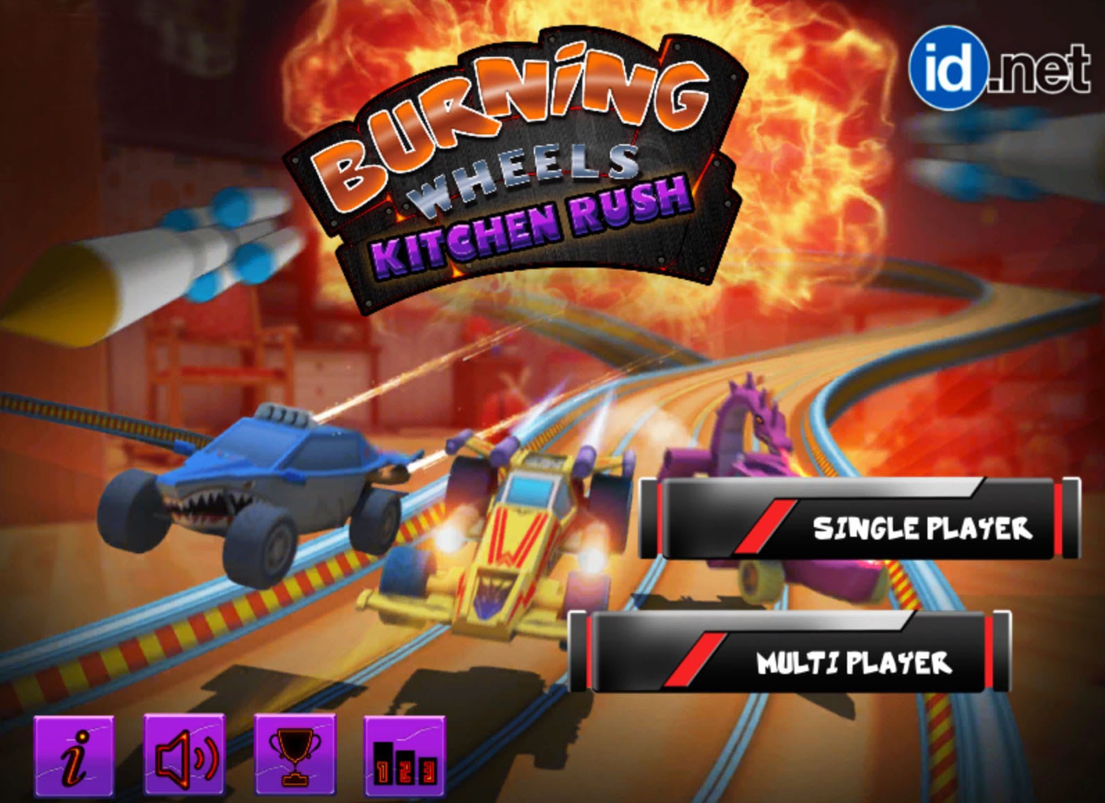 Burning Wheels Kitchen Rush – FREE FUN GAMES