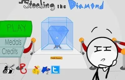 stealing the diamond