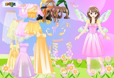 Pink Fairy DressUp