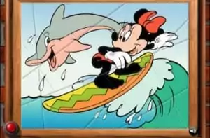 Sort My Tiles: Minnie And Dolphin