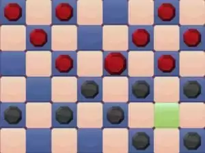 Two Players Checkers