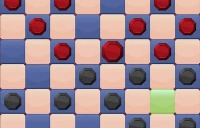 Two Players Checkers