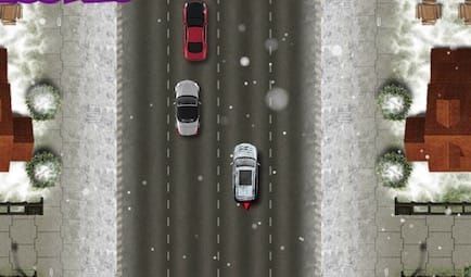 Frosted Winter Race is a free online car racing game. Try to crush all the opponents to reach the next level. Collect coins to buy health and speed.