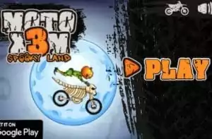 Moto X3M Spooky Land