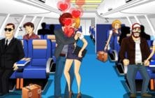 Air Hostess Kissing