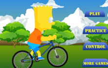 bart-simpson-bicycle-game
