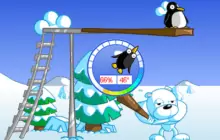 penguin target game