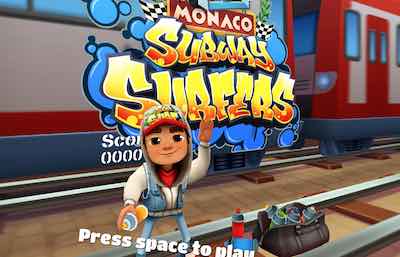 Subway Surfers Monaco em Jogos na Internet