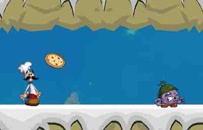 Play Papa Louie Snow Adventure game free online