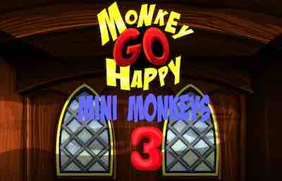 Monkey Go Happy Mini Monkeys 3 – FREE FUN GAMES