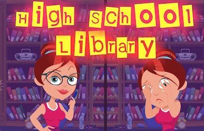 High-school-library
