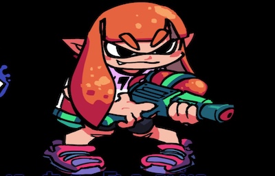 FNF’ vs Splatoon (Inkling Girl: One Shot) – FREE FUN GAMES