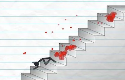 stair-fall
