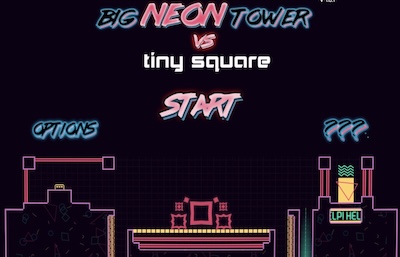 Big Neon Tower vs Tiny Square – FREE FUN GAMES
