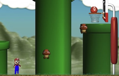 Mario's Basketball Challenge