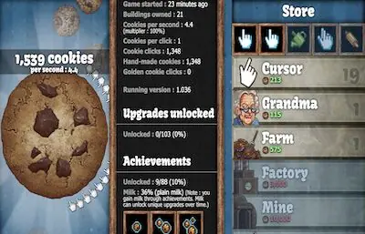 Cookie Clicker HTML5 version