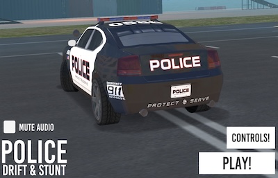 Police Drift and Stunt