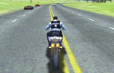 Police Motorbike Driver