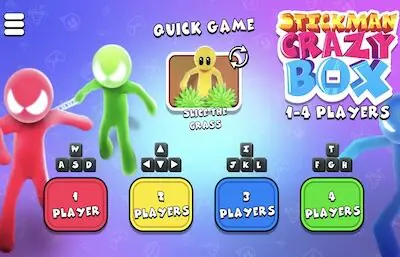 Stickman Crazy Box