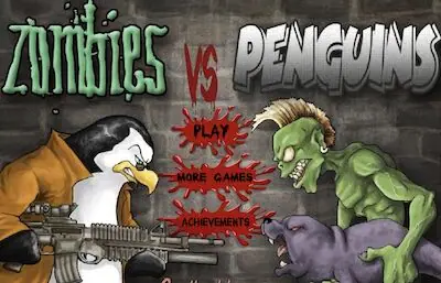 Zombie Vs Penguins