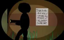 Slender Man 2D