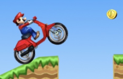 Mario Bros Motobike