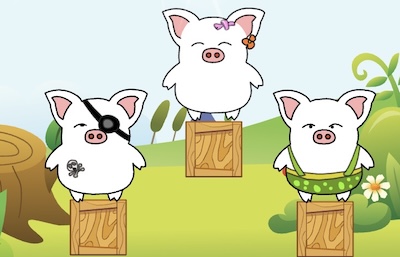 Piggy Landing