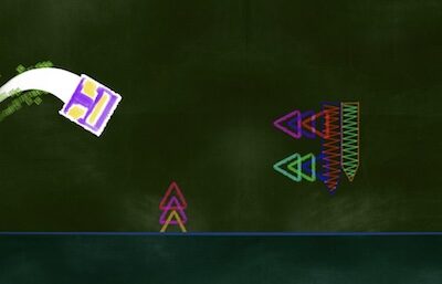 Geometry Dash Blackboard