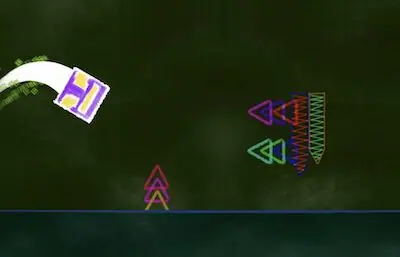 Geometry Dash Blackboard