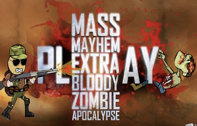 Mass Mayhem Extra Bloody Zombie Apocalypse