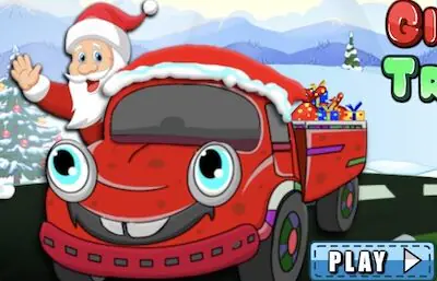 X Mas Gifts Truck