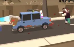 Zombie Derby Blocky Roads