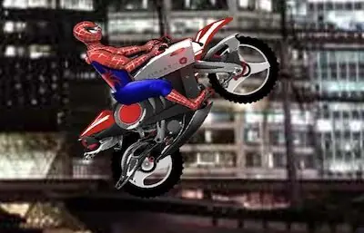Spiderman Biker