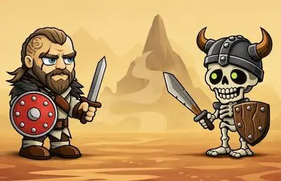 Vikings vs Skeletons